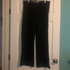 Charcoal grey yoga dress pants. Pull on. Beyond. Perfect for work place.